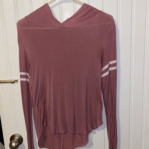 Pink long sleeve shirt